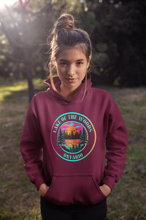 Lake Hoodie-Lake Of The Woods-Blue